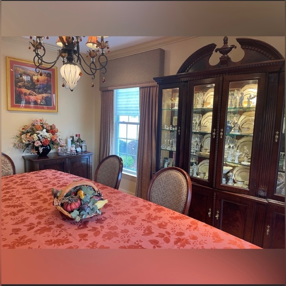 4pc hand painted locking canister jar set w/spoons - Picture 16 of 16